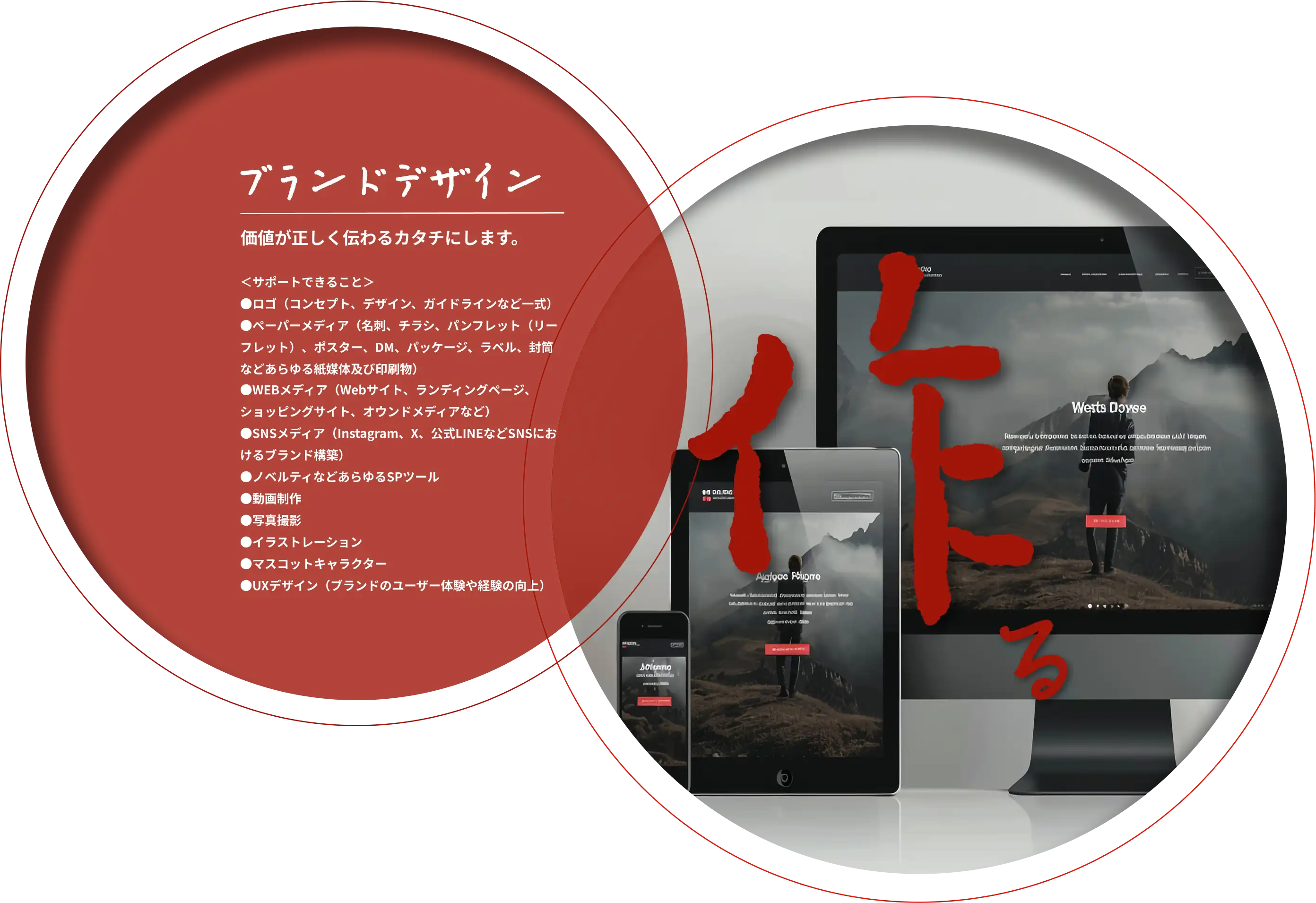 作る