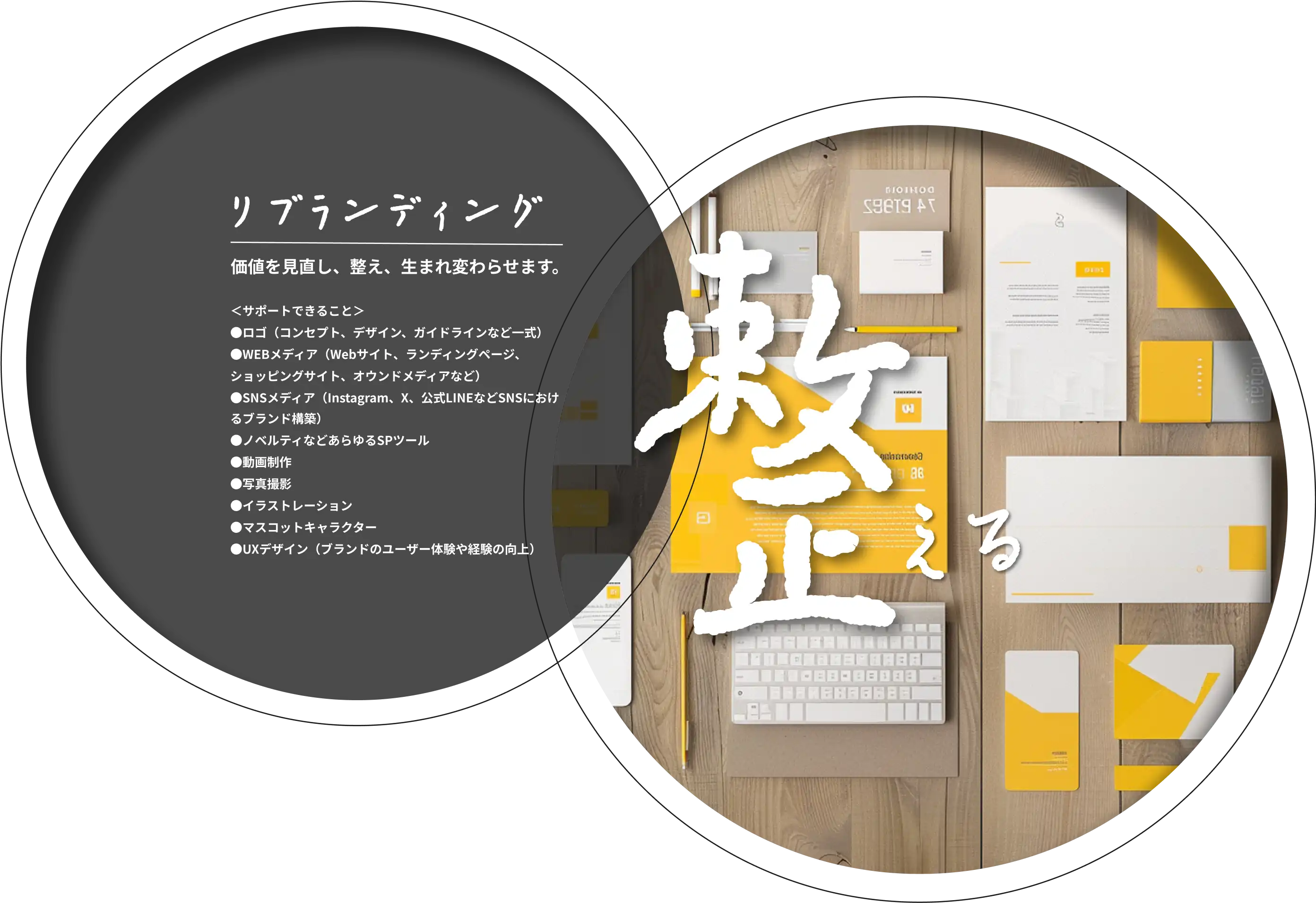 整える